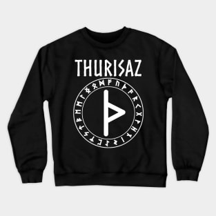 Thurisaz Norse Rune of Thor Crewneck Sweatshirt